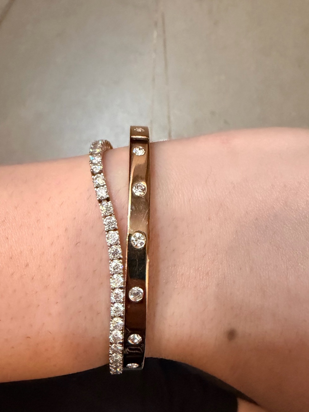 Kate spade Gold Crystal-Accent Bangle Set - Women Jewelry